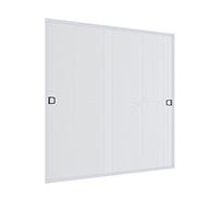 Rhino Screen 03767 Moustiquaire pour fenêtre avec cadre tendeur en aluminium Montage sans perçage Blanc 130 x 150 cm
