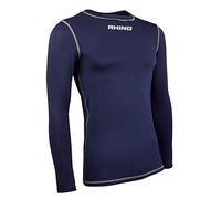 Rhino Tagless Baselayer sous-vêtement Unisexe-Adolescents, Bleu Marine, 13/14 Ans