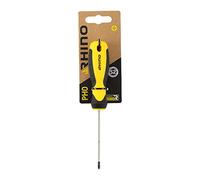 RHINO - Tournevis cruciforme PH0 x 75 mm - Lame Acier S2 - Manche Ergonomique - Embout magnétique - Usage Professionnel - Garantie à Vie - Plusieurs Tailles Disponibles