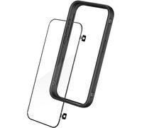 Rhinobuff Kit Précision Fps Compatible Avec[Iphone 15 Pro Max]Coque Bumper Manette Gaming Avec Protection D'Écran Matte,Boutons Avec Technologie Brevêté Pour Pubg,Ventilation Optimale-Noir[Z414]