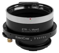 RhinoCam Vertex Adaptateur de couture rotatif compatible avec objectif Bronica ETR SLR sur appareils photo Leica L-Mount Alliance sans miroir