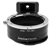 RhinoCam Vertex Adaptateur de couture rotatif compatible avec objectif Canon EOS (EF/EF-S) D/SLR vers appareils photo sans miroir Fuji X-Series