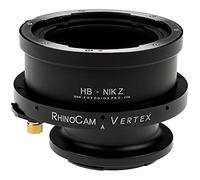 RhinoCam Vertex Adaptateur de Couture Rotatif Compatible avec Objectif SLR Hasselblad V-Mount SLR vers appareils Photo Nikon Z-Mount