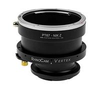 RhinoCam Vertex Adaptateur Rotatif Compatible avec Pentax 6 x 7 (P67) Monture d'objectif SLR sur appareils Photo Nikon Z-Mount sans Miroir