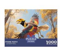 Rhinocéros Animal 1000 Pièces Adultes Puzzle Jeu De Défi Familial Jeux Éducatifs Décoration Cadeaux d'anniversaire pour Noël Relaxation Et Sagesse 38x26cm/1000pcs