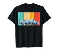 Rhinocéros Animaux Lovers Wildlife Rhinocéros Animaux Art T-Shirt