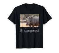Rhinoceros Chemise Rhinoceros Endangered Black Rhino T-Shirt