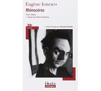 Rhinoceros (Folio Plus Classique) by Eugene Ionesco (2001-01-01)