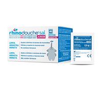 RHINODOUCHE Sel Junior. 40 sachets de 2,5 g contenant un mélange de sels avec du xylitol pour effectuer une irrigation nasale avec l'appareil RHINODOUCHE Junior (appareil non inclus)