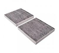 RHINORO Lot de 2 filtres d'habitacle Pollen pour BMW X3 (2010-2017) X4 (2014-2018) F25 F26