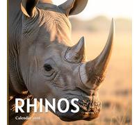 Rhinos 2026 Calendar: Safari Wildlife and African Adventure Photography