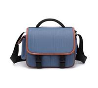 Rhinos Blog Sac à bandoulière antivol multi-usage avec sangle de trépied pour appareil photo Nikon Z6III sans miroir Bleu, bleu, Taille unique, Sac pour appareil photo