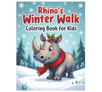 Rhino's Winter Walk Christmas Coloring Book for Kids, adorable birds designed Clean & Bold, Easy to Color: Christian Christmas Coloring Book, Kids ... Hollies, Decorations, Christmas Celebrations