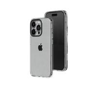 RhinoShield Clear Compatible avec [iPhone 15 Pro] | Résiste au jaunissement, Haute Transparence, Coque de Protection Personnalisable Clear - Noir