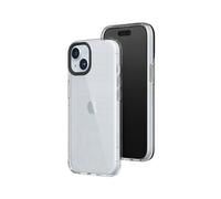 RHINOSHIELD Clear compatible avec [iPhone 15] | Résiste au jaunissement, haute transparence, coque de protection personnalisable Clear - Noir