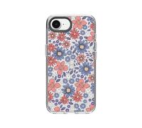 RhinoShield Clear Compatible avec [iPhone 16e] | Résiste au jaunissement, Haute Transparence, Coque de Protection Clear - Noir Contour objectifs Photo [Motifs Liberty]