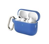RHINOSHIELD Coque avec Mousqueton Compatible avec Apple [ AirPods Pro 2 ] | Protection de qualité Militaire Contre Les Chocs, résistante aux Rayures, Chargement sans Fil - [Bleu Cobalt, Standard Set]