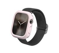 RhinoShield Coque Bumper Compatible avec Apple Watch Series 11/10 [42mm] | CrashGuard NX - Protection Fine, Personnalisable avec Technologie d'absorption des Chocs, Non dérapant - Rose Sorbet