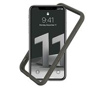 RhinoShield Coque Bumper Compatible avec [iPhone 11 / iPhone XR] | CrashGuard NX - Protection Fine Personnalisable - Absorption des Chocs [sans BPA] - Graphite