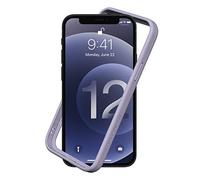 RhinoShield Coque Bumper Compatible avec [iPhone 12/12 Pro] | CrashGuard NX - Protection Fine Personnalisable - Absorption des Chocs [sans BPA] - Lavande