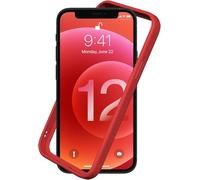 RhinoShield Coque Bumper Compatible avec [iPhone 12 Mini] | CrashGuard NX - Protection Fine Personnalisable - Absorption des Chocs [sans BPA] - Rouge