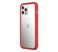 RhinoShield Coque Bumper Compatible avec [iPhone 12 Pro Max] | CrashGuard NX - Protection Fine Personnalisable - Absorption des Chocs [sans BPA] - Rouge
