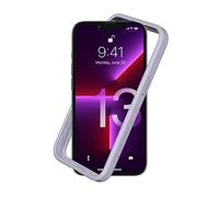 RhinoShield Coque Bumper Compatible avec [iPhone 13/13 Pro] | CrashGuard NX - Protection Fine Personnalisable - Absorption des Chocs [sans BPA] - Lavande