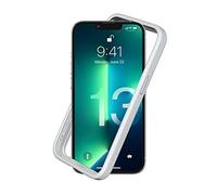 RhinoShield Coque Bumper Compatible avec [iPhone 13/13 Pro] | CrashGuard NX - Protection Fine Personnalisable - Absorption des Chocs [sans BPA] - Gris Platine