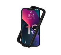 RhinoShield Coque Bumper Compatible avec [iPhone 13 Mini] | CrashGuard NX - Protection Fine Personnalisable - Absorption des Chocs [sans BPA] - Noir