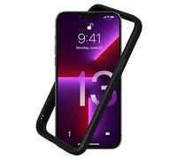 RhinoShield Coque Bumper Compatible avec [iPhone 13 Pro Max] | CrashGuard NX - Protection Fine Personnalisable - Absorption des Chocs [sans BPA] - Noir