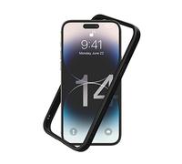 RhinoShield Coque Bumper Compatible avec [iPhone 14 Pro Max] | CrashGuard NX - Protection Fine Personnalisable - Absorption des Chocs [sans BPA] - Noir
