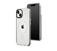 RHINOSHIELD Coque Transparente Compatible avec Magsafe pour iPhone 13/14 | Magnétique supérieure, résistance au jaunissement avancée, Coque Transparente protectrice et Personnalisable pour téléphone