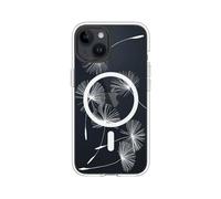 RhinoShield Coque Clear Compatible avec Magsafe pour [iPhone 13/14] | Force magnétique supérieure, Haute Transparence et résiste au jaunissement. - [Dandelion in The Wind]
