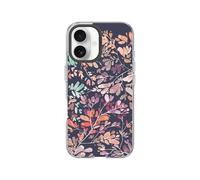 RHINOSHIELD Coque Clear Compatible MagSafe pour [iPhone 16] | Magnétisme supérieur, résistance au jaunissement, découpe Bouton contrôle caméra - Anneau caméra Noir[Vibrant Garden of RhinoShield]