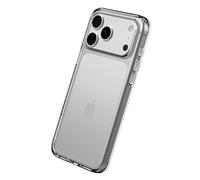 RhinoShield Coque Compatible avec [iPhone 17 Pro Max] |Coque Clear, Anti-jaunissement, Haute Transparence, Anti-Choc dépassant Les Normes Militaires de Protection - (Contour Objectif Photo Noir)
