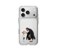 RhinoShield Coque Clear pour iPhone 17 Pro | One Piece Résistant au jaunissement, transparent, haute clarté, antichoc, dépasse les normes militaires de protection