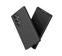 RhinoShield Coque Compatible avec [Galaxy S24 Ultra] | SolidSuit - Coque Fine avec Technologie d'absorption des Chocs et Finition Premium Mate -Noir