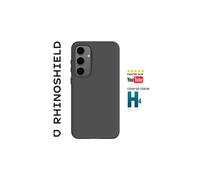 RhinoShield Coque Compatible avec [Galaxy S25 Plus] SolidSuit - Coque Fine avec Technologie d'absorption des Chocs et Finition Premium Mate - Noir