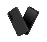 RhinoShield Coque Compatible avec [Galaxy S25] | SolidSuit - Coque Fine avec Technologie d'absorption des Chocs et Finition Premium Mate - Noir