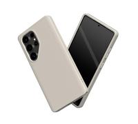 RhinoShield Coque Compatible avec [Galaxy S25 Ultra] | SolidSuit - Coque Fine avec Technologie d'absorption des Chocs et Finition Premium Mate - Beige Coquillage