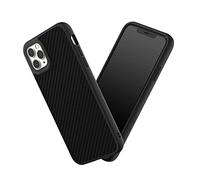 RHINOSHIELD Coque Compatible avec iPhone 11 Pro Max | | SolidSuit-Coque Fine avec Technologie d'absorption des Chocs et Finition Premium Mate, Contour objectif photo interchangeable - Fibre de Carbone
