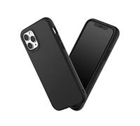 RhinoShield Coque Compatible avec [iPhone 11 Pro] | SolidSuit - Coque Fine avec Technologie d'absorption des Chocs et Finition Premium Mate, Contour Objectif Photo Interchangeable - Noir Classic