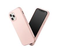 RHINOSHIELD Coque Compatible avec [iPhone 11 Pro] | SolidSuit - Coque Fine avec Technologie d'absorption des Chocs et Finition Premium Mate, Contour Objectif Photo Interchangeable - Rose Poudré