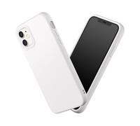 RhinoShield Coque Compatible avec [iPhone 11] SolidSuit - Coque Fine avec Technologie d'absorption des Chocs et Finition Premium Mate, Contour Objectif Photo Interchangeable - Blanc Classic