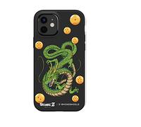 RhinoShield Coque Compatible avec [iPhone 12/12 Pro] | SolidSuit - Coque Fine Licence Officielle Dragon Ball Z avec Technologie Absorption des Chocs - Noir - Shenron & Dragon Balls