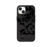 RhinoShield Coque Compatible avec [iPhone 13/14] | SolidSuit Compatible avec Magsafe - Coque Fine avec Technologie d'absorption des Chocs - Noir [One Piece/Gear 4th Snakeman B&W]