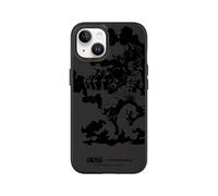 RhinoShield Coque Compatible avec [iPhone 13/14] | SolidSuit - Coque Fine avec Technologie d'absorption des Chocs et Finition Premium Mate - Noir [One Piece/Gear 4th Snakeman B&W]