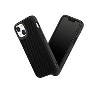 RHINOSHIELD Coque Compatible avec [iPhone 13 Mini] | SolidSuit - Coque Fine avec Technologie d'absorption des Chocs et Finition Premium Mate, Contour objectif photo interchangeable - Fibre de Carbone