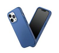 RHINOSHIELD Coque Compatible avec [iPhone 13 Pro Max] | SolidSuit-Coque Fine avec Technologie d'absorption des Chocs et Finition Premium Mate, Contour objectif photo interchangeable - Bleu Cobalt