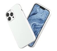 RhinoShield Coque Compatible avec [iPhone 13 Pro Max] SolidSuit - Housse Fine avec Technologie Absorption des Chocs & Finition Premium - Blanc Classic